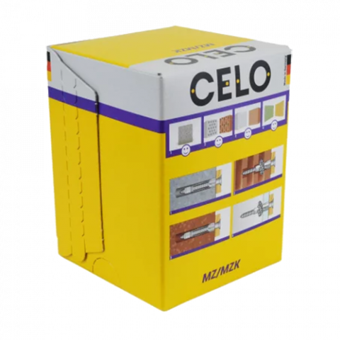 Diblu universal M8x49 cu guler + surub MZK (50 buc.) - CELO 98MZKSZ [3]