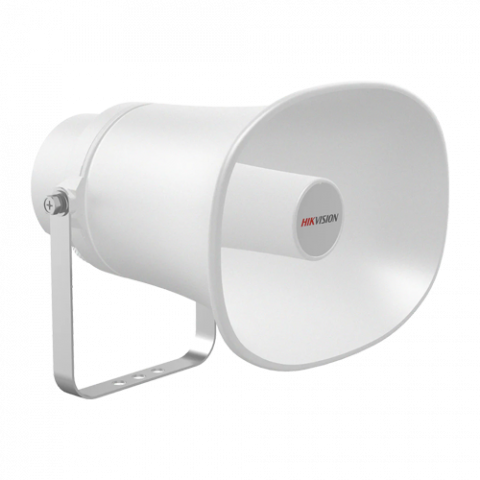 Detectie incendiu - Difuzor IP tip palnie 15W, Card SD, PoE - HIKVISION DS-PA0103-A