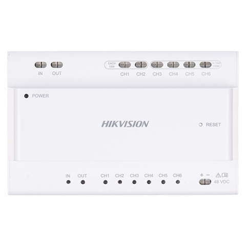 Distribuitor Video/Audio 2 fire pentru 6 posturi - HIKVISION DS-KAD7060EY [1]