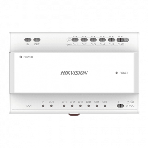 Distribuitor Video/Audio 2 fire pentru 6 posturi - HIKVISION DS-KAD706Y [1]