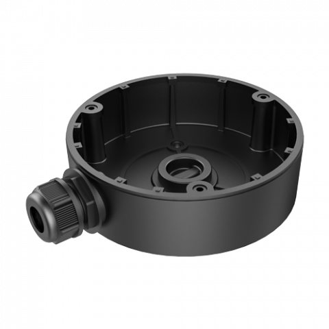Doze jonctiuni si cabinete - Doza conexiuni pentru camerele tip 'DOME', Neagra - HIKVISION DS-1280ZJ-DM8-Black