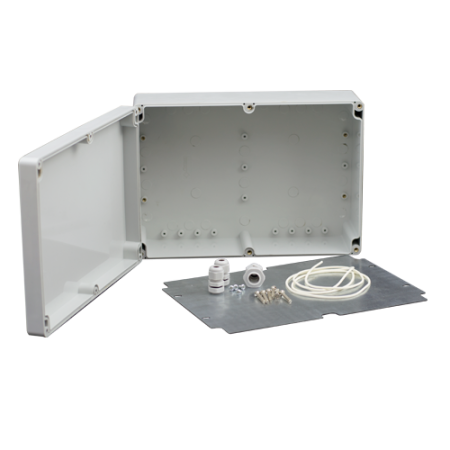 Accesorii Supraveghere - Doza exterior cu contraplaca metalica pentru montaj echipamente AWO604