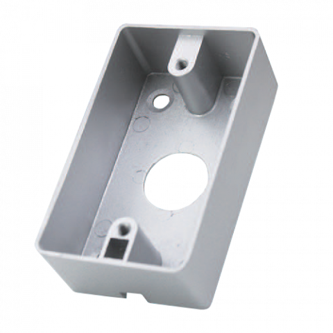 Butoane de acces - Doza montaj aparent, aliaj, 86 x 50 x 28 mm CSK-50M