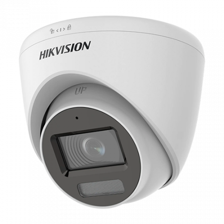 Camere supraveghere analog - Dual Light - Camera analog 3K, lentila 2.8mm, IR 40m, WL 20m, TVI/AHD/CVI/CVBS, Mic. - HIKVISION DS-2CE78K0T-LFS-2.8mm