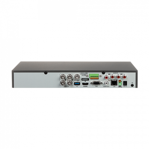 DVR 4 ch analog max. 4K, 4 ch IP max. 4K, AUDIO 'over coaxial', Alarma, 1U - HIKVISION iDS-7204HTHI-M1-S(4A+4/1ALM) [2]