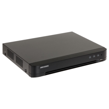 Inregistratoare video - DVR - DVR 4 ch. video 5MP, Analiza video, AUDIO over coaxial - HIKVISION DS-7204HUHI-K1-E(S)