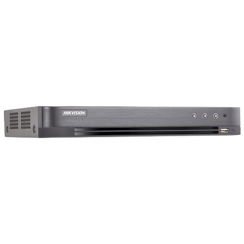 Inregistratoare video - DVR - DVR 4K, 4 ch. video 8MP, 4 ch. AUDIO HDTVI 'over coaxial' - HIKVISION DS-7204HTHI-K1(S)