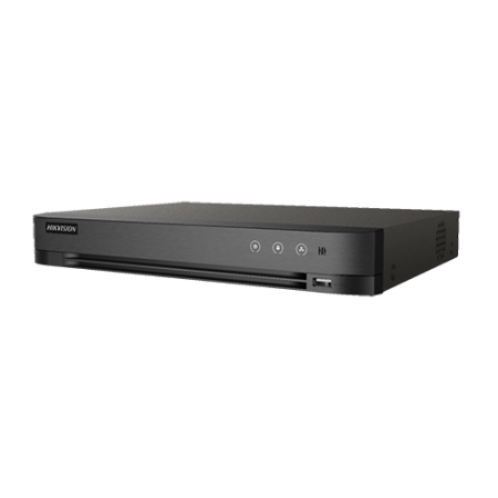 Inregistratoare video - DVR - DVR 4K AcuSense, 4ch, audio over coaxial, Smart Playback - HIKVISION iDS-7204HTHI-M1-S