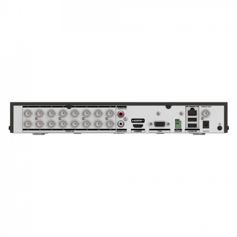 DVR AcuSense 16 ch., 3K, 8 ch. IP 6MP, AUDIO 'over coaxial', 1U - HIKVISION iDS-7216HQHI-M1-XT [3]