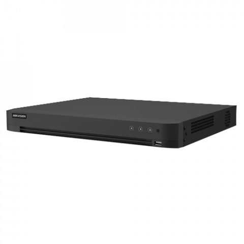 Supraveghere video - DVR AcuSense, 16 ch. 4K, 16 ch. IP 4K, AUDIO 'over coaxial', Alarma, 1U - HIKVISION iDS-7216HUHI-M2-X(4A+16/4ALM)