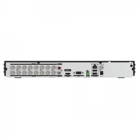 DVR AcuSense, 16 ch. 4K, 16 ch. IP 4K, AUDIO 'over coaxial', Alarma, 1U - HIKVISION iDS-7216HUHI-M2-X(4A+16/4ALM) [3]