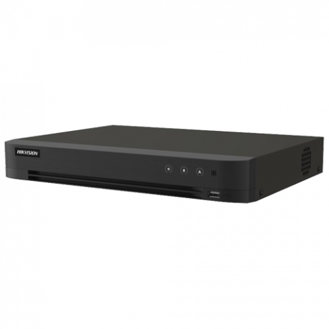 DVR AcuSense 16 ch., 5MP + 8 ch. IP 6MP, Alarma I/O, VCA - HIKVISION iDS-7216HQHI-M1-XT(16A+4/1ALM) [2]