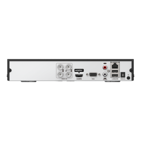 DVR AcuSense 4 ch., 3K + 1 ch. IP 6MP, AUDIO 'over coaxial', 1U - HIKVISION iDS-7204HQHI-M1-T [3]