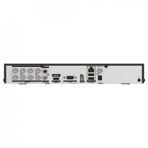 DVR AcuSense, 8 ch. 4K, 8 ch. IP 4K, AUDIO 'over coaxial', Alarma, 1U - HIKVISION iDS-7208HUHI-M1-X(4A+8/4ALM) [3]