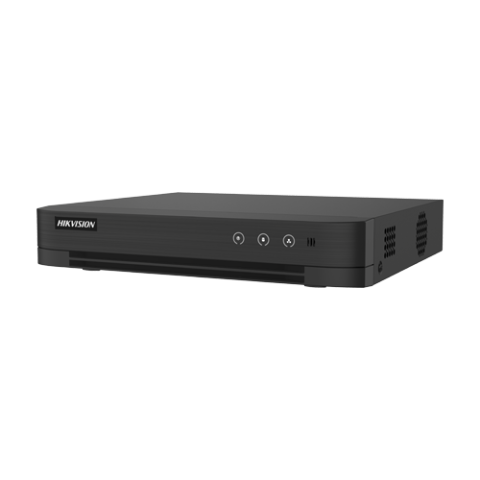 Supraveghere video - DVR AcuSense 8 ch., 8MP + 4 ch. IP 8MP, Audio bidirectional, 1U - HIKVISION iDS-7208HUHI-M1-T