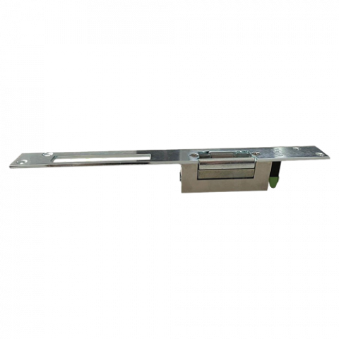 Electromagneti - Electromagnet fail locked, 12Vcc, consum redus, 230mA, contact monitorizare cu placa suport lunga - ASSA ABLOY YB17-12D-LR
