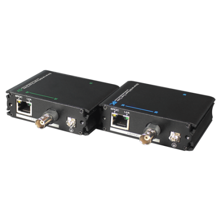 Switch-uri PoE - Extender date+PoE (EPOC) pe cablu Coaxial/UTP, 400-500 metri - UTEPO UTP7301EPOC