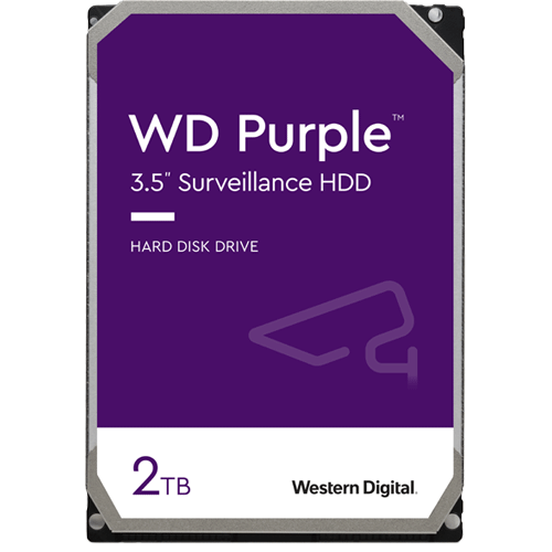 Accesorii Supraveghere - Hard disk 2TB - Western Digital PURPLE WD20PURX