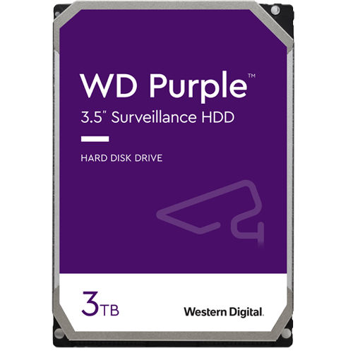 Accesorii Supraveghere - Hard disk 3TB - Western Digital PURPLE WD30PURX