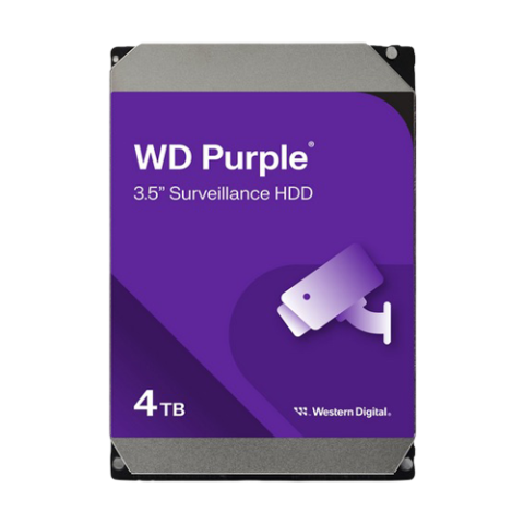 Unitati stocare HDD, SSD & MicroSD - Hard disk 4TB - Western Digital PURPLE WD44PURZ