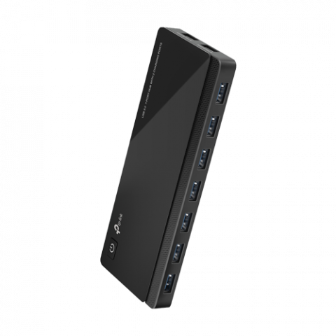 Adaptoare Wi-Fi si accesorii USB - Hub USB UH720, 7 x USB 3.0, 2 x USB PD, 1 port Micro-USB, adaptor DC - TP-Link UH720