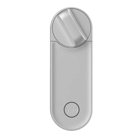 Yale inteligente - Incuietoare inteligenta cu WiFi, BT, acces cu cod, aplicatie de mobil, argintiu,Yale Linus L2 - ASSA ABLOY YALE-LINUS-SL-103/G