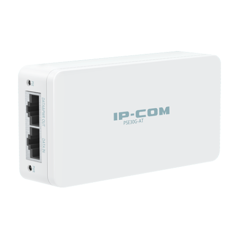 Injector PoE+, 2 x RJ45 Gigabit, 30W - IP-COM PSE30G-AT [1]