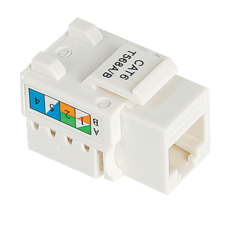 Cabluri si accesorii - Keystone Jack LAN Cat 6 pentru RJ45- DLX DLX-245-54
