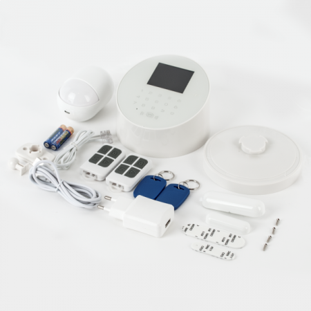 Kituri sisteme de alarma - Kit alarma wireless cu GSM, WI-FI si PSTN Kerui KR-W2