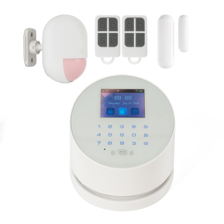 Kit alarma wireless cu GSM, WI-FI si PSTN Kerui KR-W2 [1]