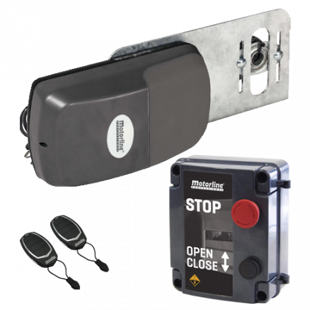 Automatizari usi de garaj - Kit automatizare usa sectionala max. 15mp, motor 24V DC- MOTORLINE KVM25