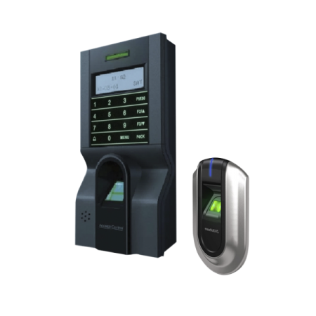 Control acces si pontaj - KIT de control acces si pontaj cu amprenta KIT-FPAP-8