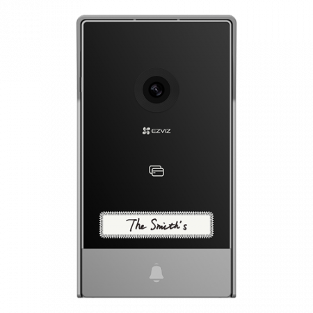 Kit interfon video inteligent EZVIZ, rezolutie 2k, monitor TFT 7 inch, instalare pe 2 fire, RFID, comenzi poarta/usa, SDcard, Wi-Fi, IR CS-HP7-2k [3]