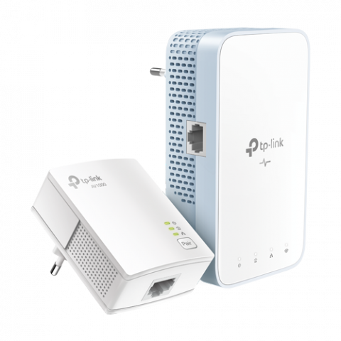 Transmisie wireless IP - Kit Powerline AV1000, Wi-Fi 5, AC1200 Dual-Band, 1 x RJ45 Gigabit - TP-Link TL-WPA7517KIT