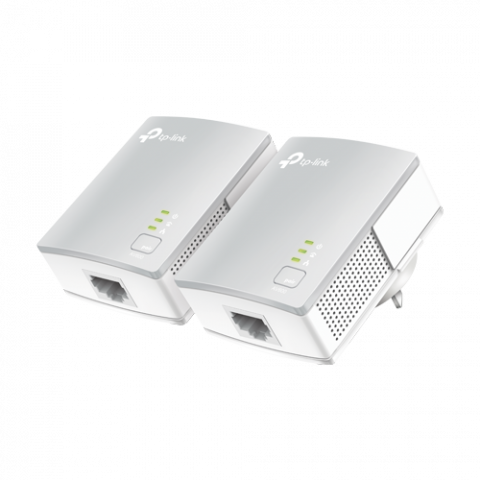 Transmisie wireless IP - Kit Powerline AV600, 1 x RJ45 10/100 Mbps - TP-Link TL-PA411KIT