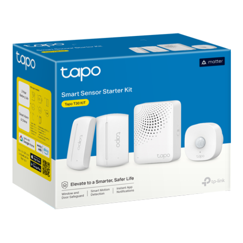 Kit senzori smart Wireless + Hub, matter - TP-Link Tapo TapoT30KIT [1]