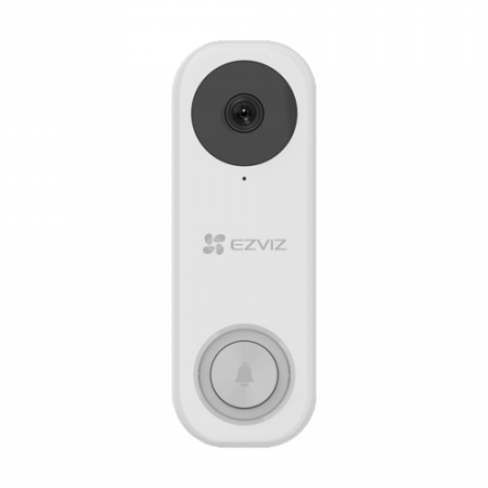 Kit sonerie video EZVIZ, conexiune Wi-Fi, rezolutie 3k, acumulator 5200mAh, PIR detectie miscare, unghi vizualizare ultra-larg, slot SDcard CS-DB2-Pro-3K [2]