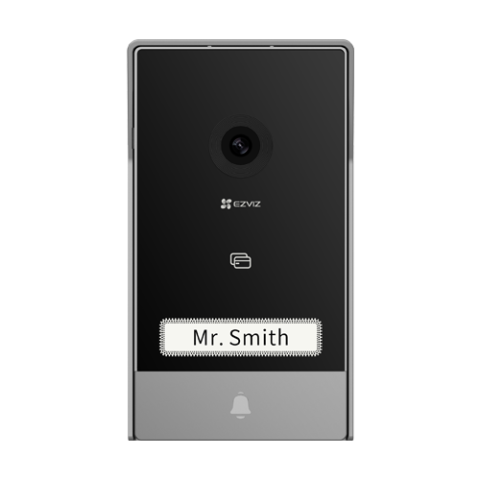 Kit video-interfon, monitor tactil 7', 2 posturi exterioare, camera 2K, audio, IR 6m, Wi-Fi - EZVIZ CS-HP7(3MP,2-Entry Kit) [1]