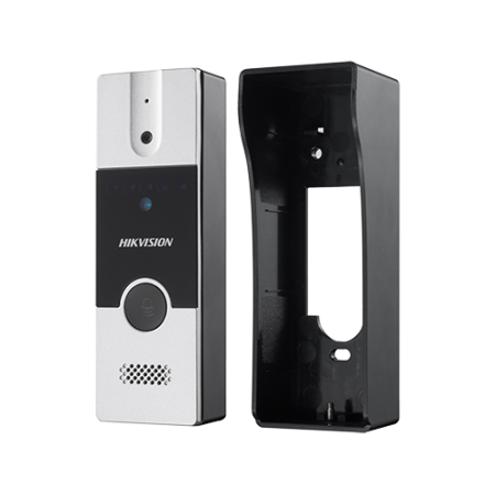 Kit videointerfon analogic 7 inch. conectare 4 fire - HIKVISION DS-KIS202 [1]