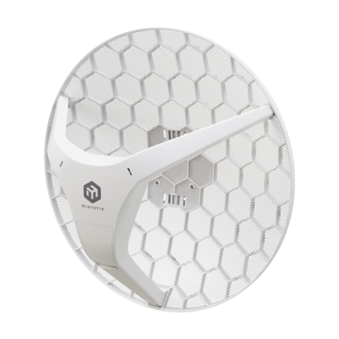 Transmisie wireless IP - LHG 5 ax antena 24.5dBi 5GHz, 802.11ax, 1 x Gigabit, PoE - MikroTik LHG-5axD