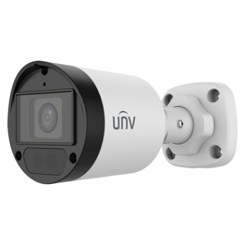 Camere supraveghere analog - LightHunter - Camera AnalogHD 5MP, lentila 4mm, IR 40m, TVI/AHD/CVI/CVBS, Mic., IP67 - UNV UAC-B125-AF40LM