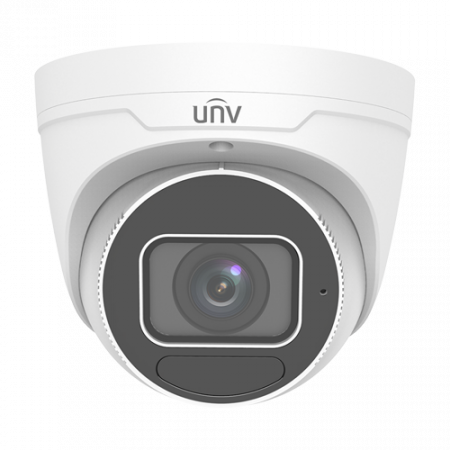 Supraveghere video - LightHunter - Camera IP, 5MP, lentila 2.7-13.5 AF, IR 40m, VCA, Mic., PoE, IK10 - UNV IPC3635SB-ADZK-I0