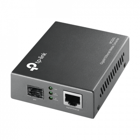 Echipamente active FO - Media Convertor Gigabit SFP MC220L TP-Link Omada MC220L