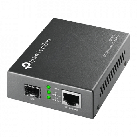 Echipamente active FO - Media Convertor Multi Gigabit SFP MC420L TP-Link Omada MC420L