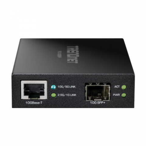 Echipamente active FO - Mediaconvertor 10G SFP+ fibra optica - TRENDnet TFC-10GSFP