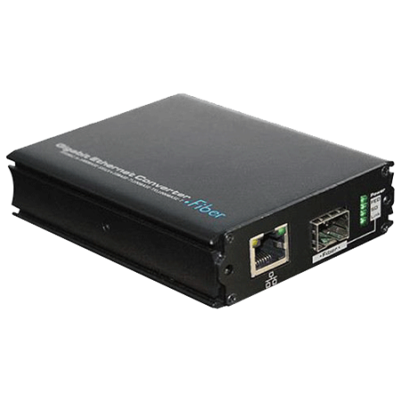 Echipamente active FO - Mediaconvertor Gigabit port SFP - UTEPO UOF7201GE