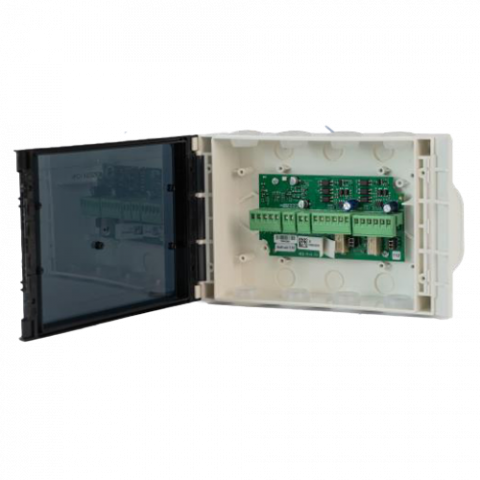 Detectie incendiu - Modul adresabil 2 intrari / 2 iesiri, izolator inclus, cutie de protectie IP 65 - TELETEK SensoIRIS-MIO22IP65