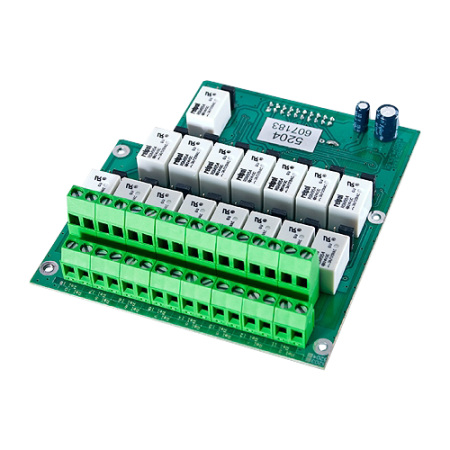 Detectie incendiu - Modul extensie 16 iesiri releu pentru centrala FS5200 - UNIPOS FS5204