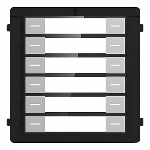 Modul extensie afisaj 12 familii pentru Interfon modular - HIKVISION DS-KD-K12 [1]