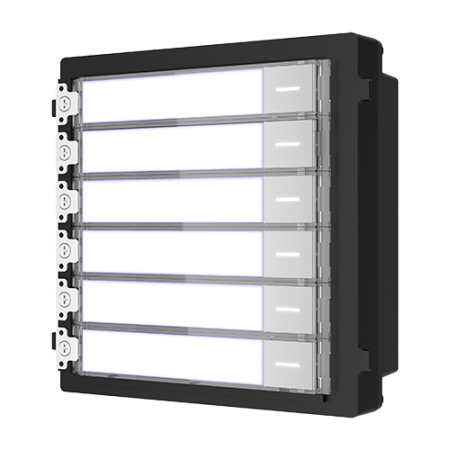 Panouri exterioare - Modul extensie afisaj 6 familii pentru Interfon modular - HIKVISION DS-KD-KK